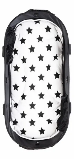 Airbuggy Mat Voor Dome2 M Ster Zwart / Wit 65X31 CM