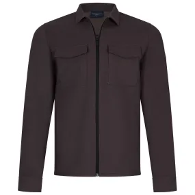 Cavallaro Napoli Overshirt Zivoli Bruin            