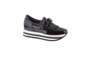 Softwaves mocassin zwart