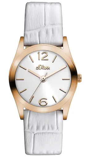 S.OLIVER LEDERBAND WIT SO2622LQ